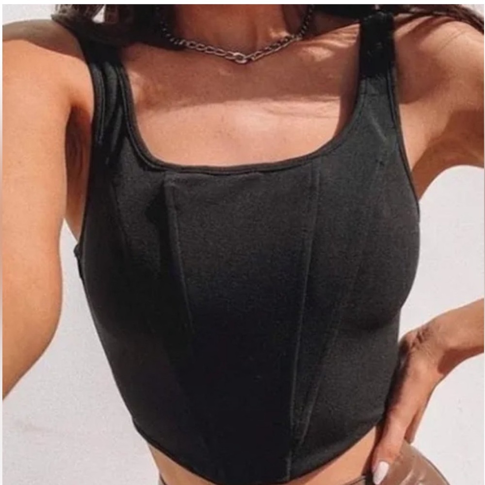Princess Polly Keaton Top in black